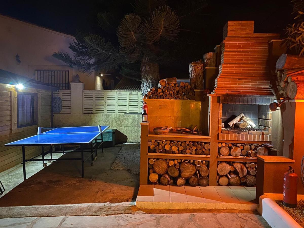 Calpe Chalet Privado Piscina A 5Min De La Playa Y Centro Jacuzzi Barbacoa Wifi Aire Dış mekan fotoğraf