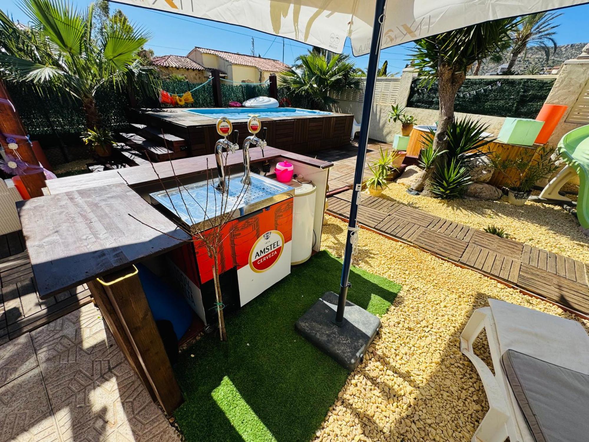 Calpe Chalet Privado Piscina A 5Min De La Playa Y Centro Jacuzzi Barbacoa Wifi Aire Dış mekan fotoğraf
