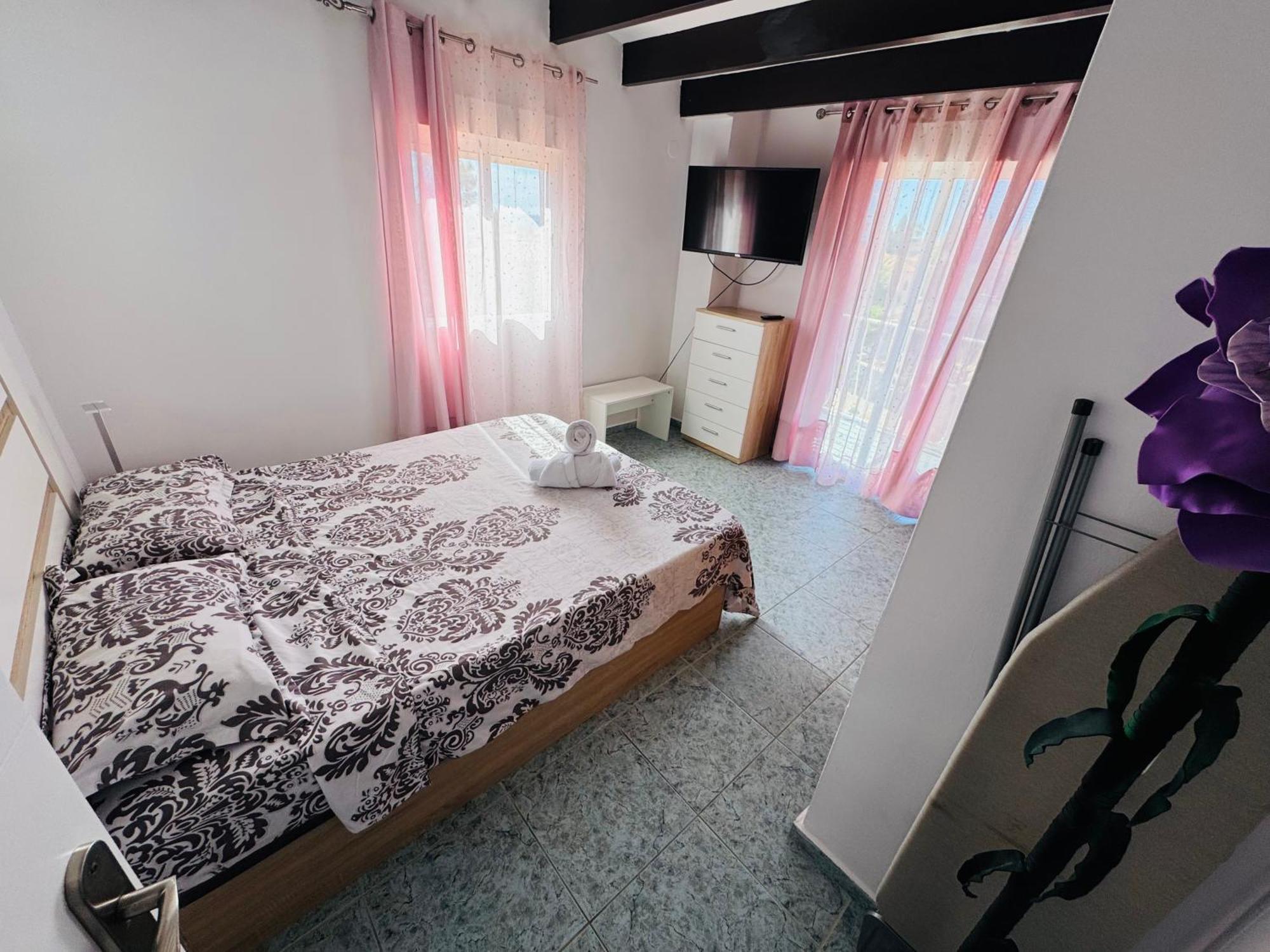 Calpe Chalet Privado Piscina A 5Min De La Playa Y Centro Jacuzzi Barbacoa Wifi Aire Dış mekan fotoğraf
